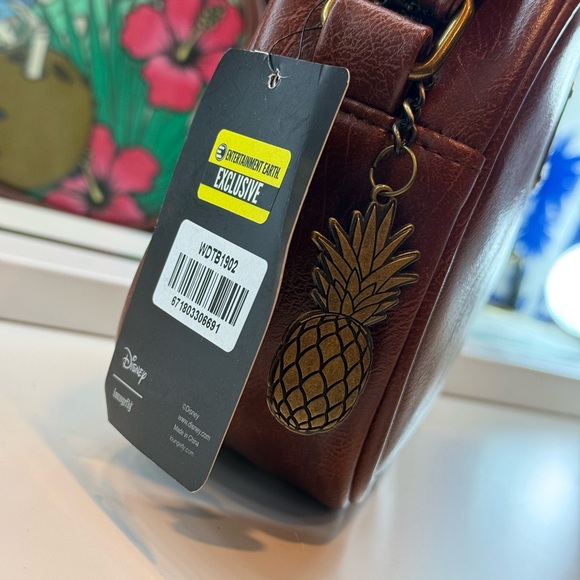 Disney Stitch Floral Crossbody Loungefly - Picture 2 of 4